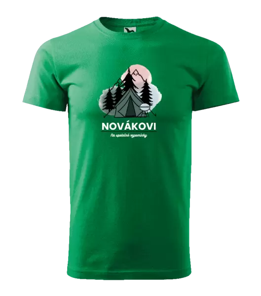 Pánské tričko Stanování