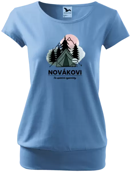 Dámské tričko Stanování