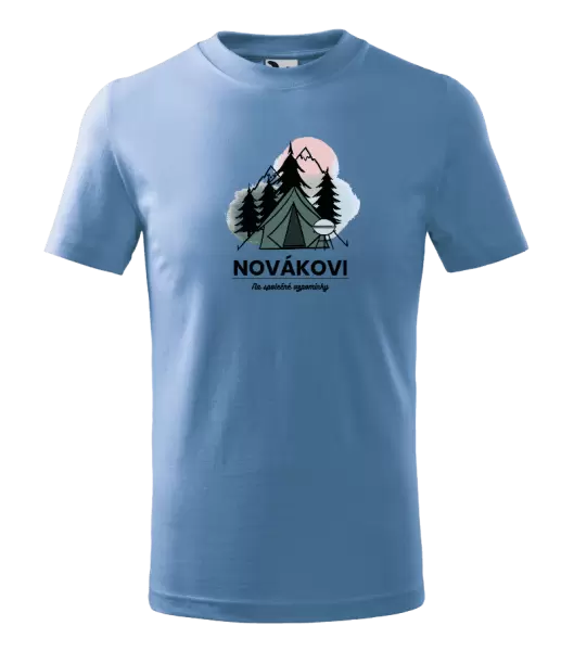 Dětské tričko Stanování