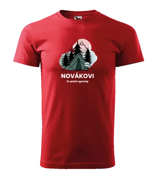Pánské tričko Stanování