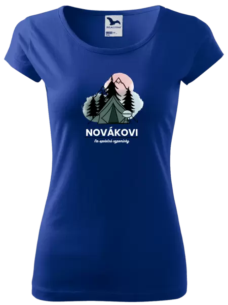 Dámské tričko Stanování