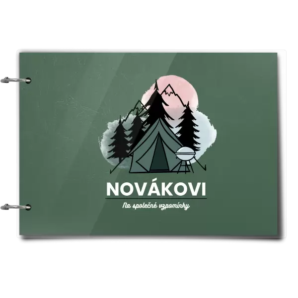Plexi album se sponami Stanování