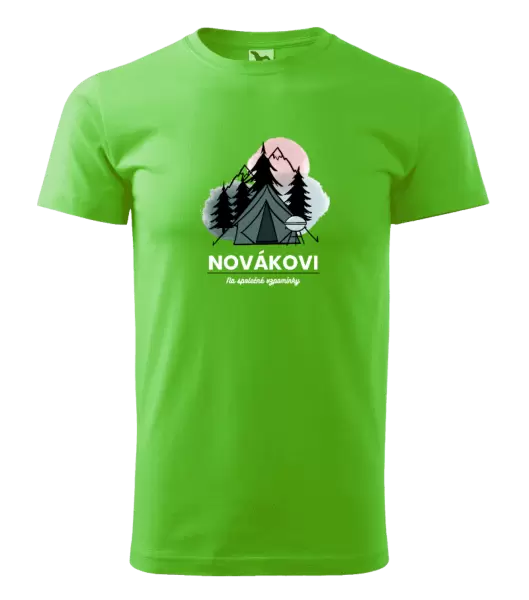 Pánské tričko Stanování
