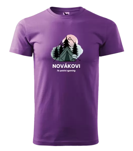 Pánské tričko Stanování