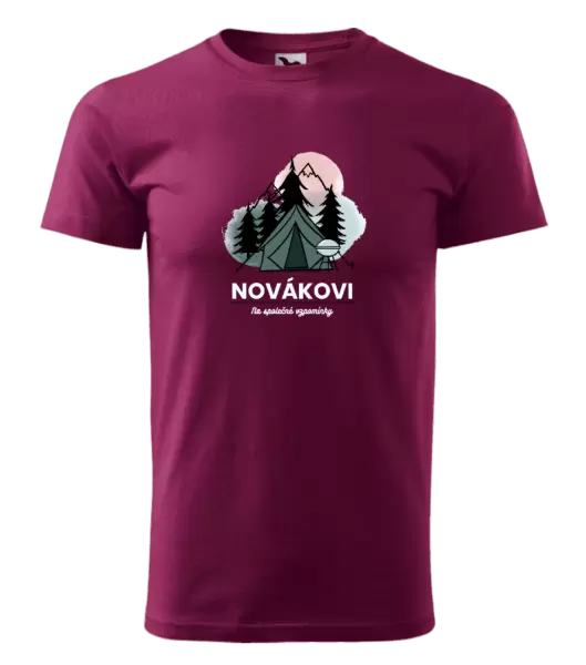 Pánské tričko Stanování