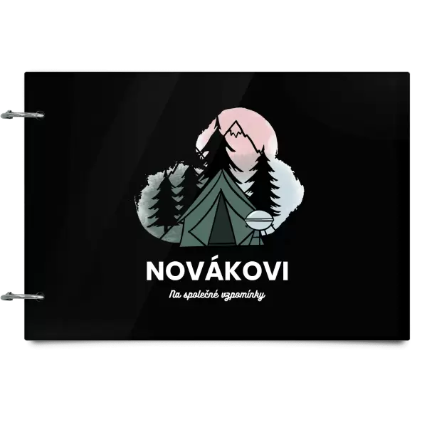 Plexi album se sponami Stanování
