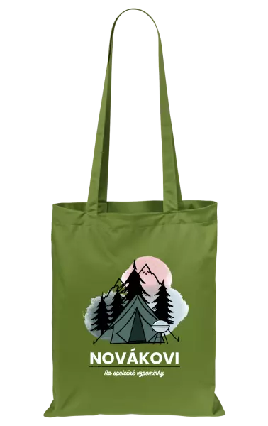 Látková taška Stanování