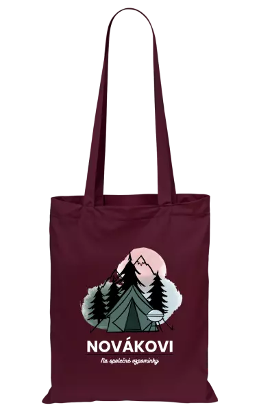 Látková taška Stanování