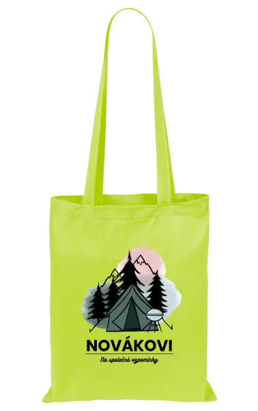 Látková taška Stanování