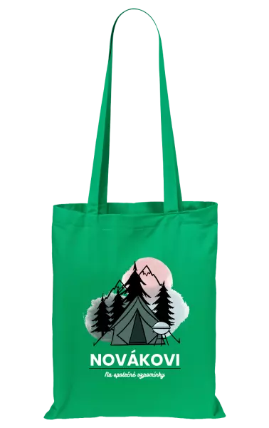 Látková taška Stanování