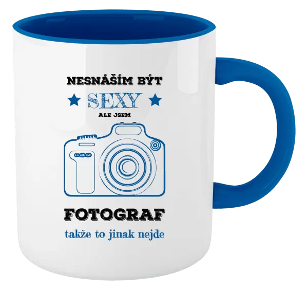 Hrnek Nesnáším být sexy, ale jsem fotograf
