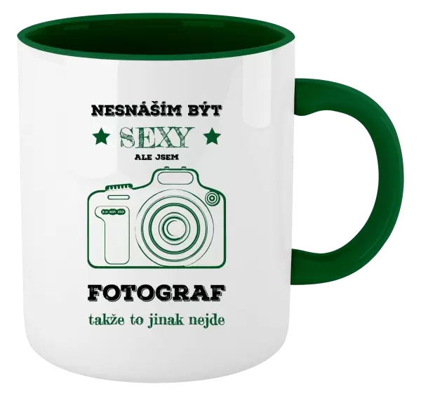 Hrnek Nesnáším být sexy, ale jsem fotograf