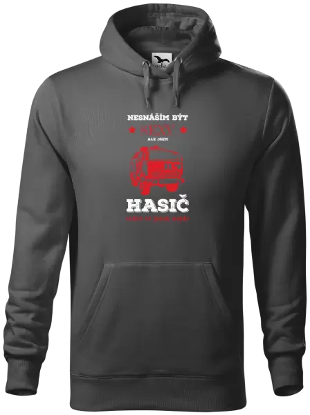 Pánská mikina Nesnáším být sexy, ale jsem hasič