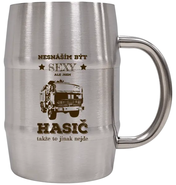 Nerezový chladicí půllitr Nesnáším být sexy, ale jsem hasič