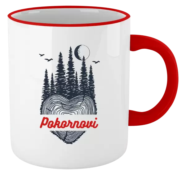 Hrnček Srdce pařez