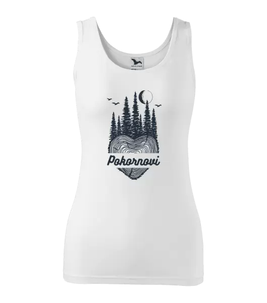 Dámské tílko Srdce pařez