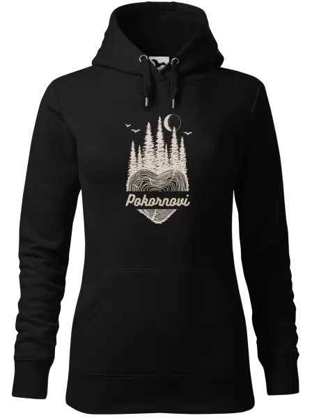 Dámská mikina Srdce pařez