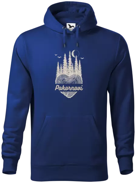 Pánská mikina Srdce pařez