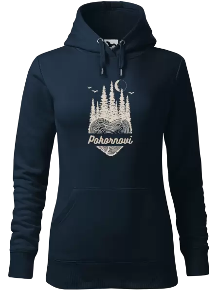 Dámská mikina Srdce pařez