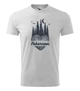 Dětské tričko Srdce pařez