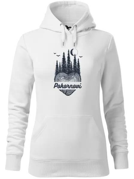 Dámská mikina Srdce pařez