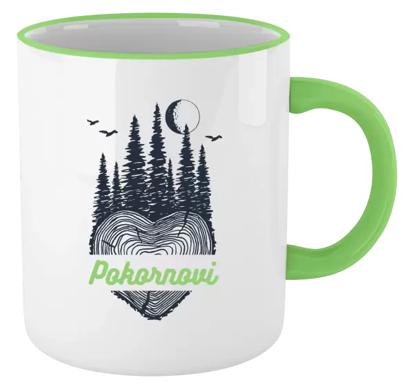 Hrnček Srdce pařez