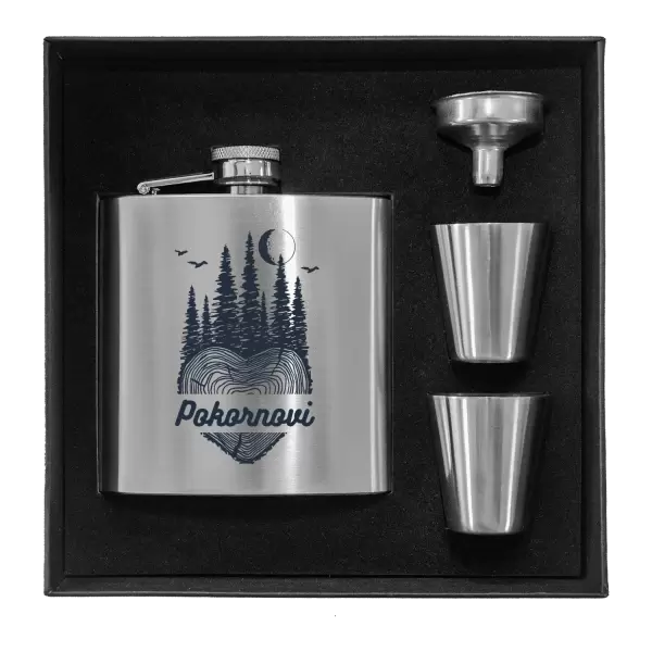 Placatka v krabičce Srdce pařez