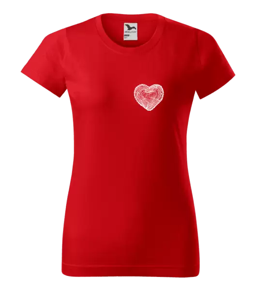 Dámské tričko Pařez srdce mini