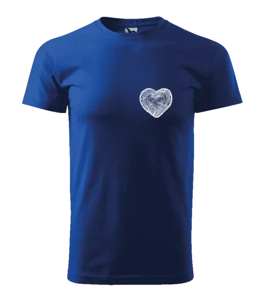 Pánské tričko Pařez srdce mini