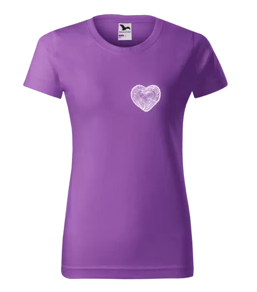 Dámské tričko Pařez srdce mini