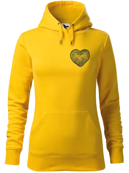 Dámská mikina Pařez srdce mini