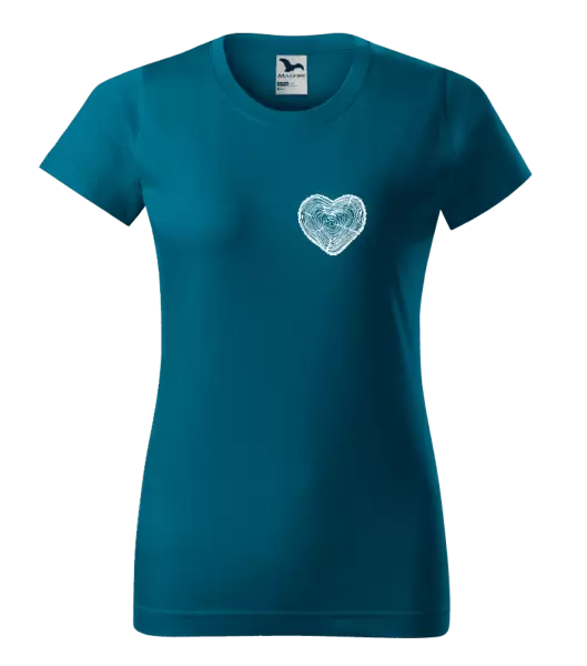 Dámské tričko Pařez srdce mini