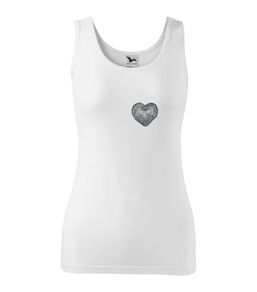 Dámské tílko Pařez srdce mini