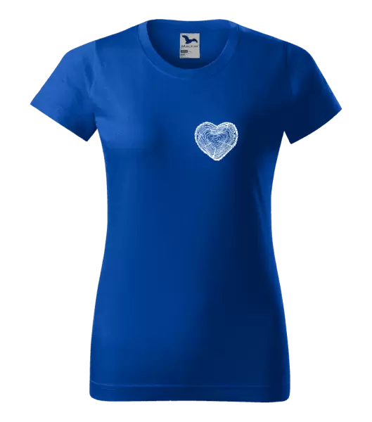 Dámské tričko Pařez srdce mini