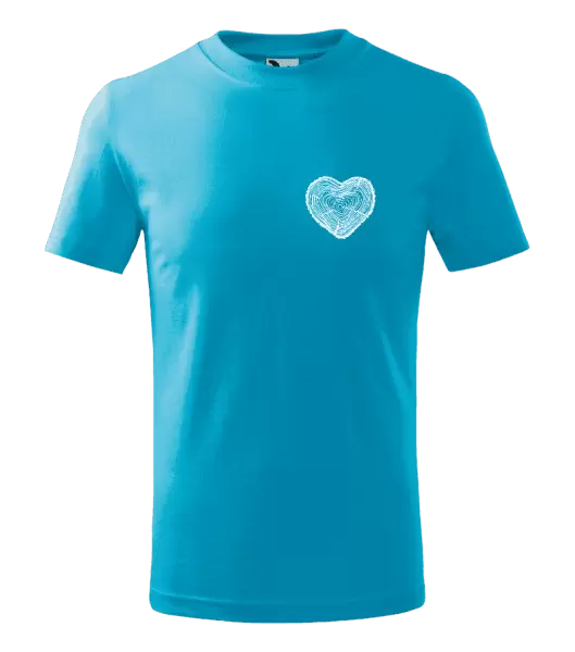 Dětské tričko Pařez srdce mini