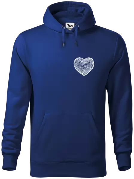 Pánská mikina Pařez srdce mini