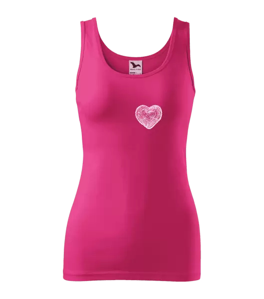 Dámské tílko Pařez srdce mini