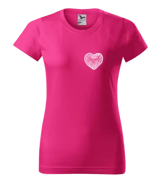 Dámské tričko Pařez srdce mini