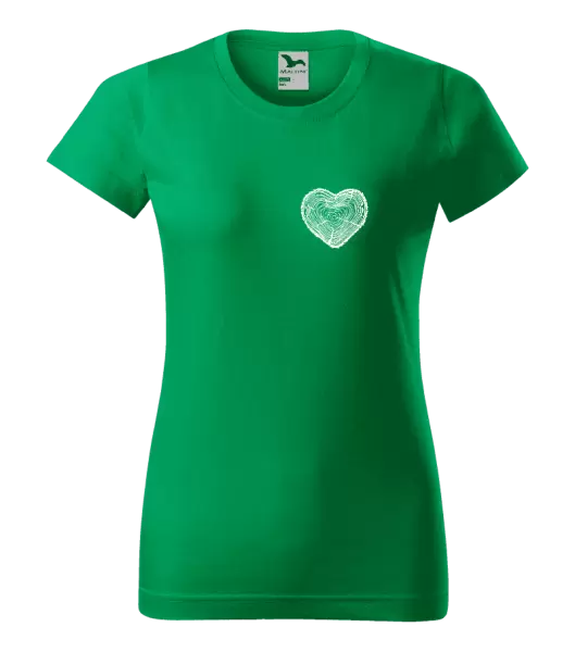 Dámské tričko Pařez srdce mini