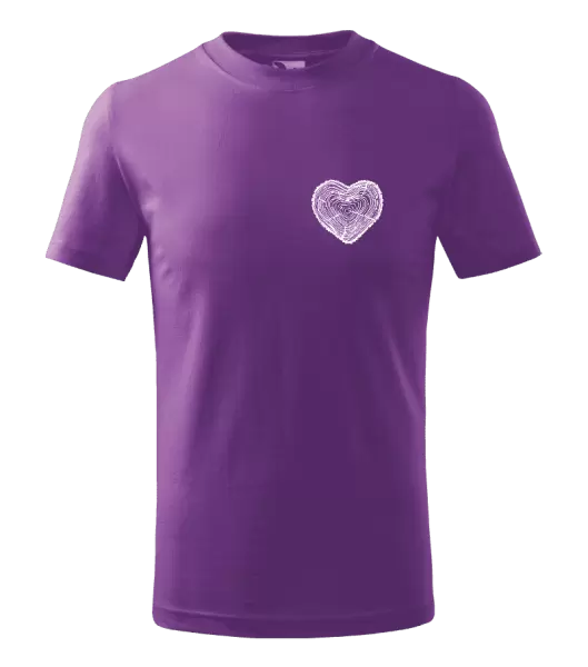 Dětské tričko Pařez srdce mini