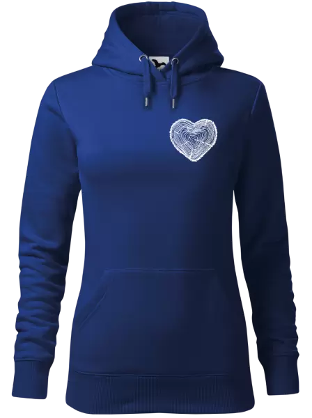 Dámská mikina Pařez srdce mini