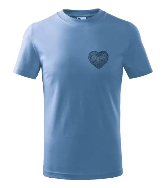 Dětské tričko Pařez srdce mini