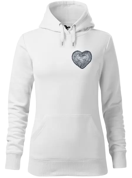 Dámská mikina Pařez srdce mini