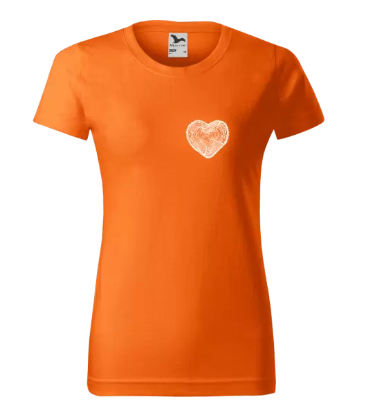 Dámské tričko Pařez srdce mini