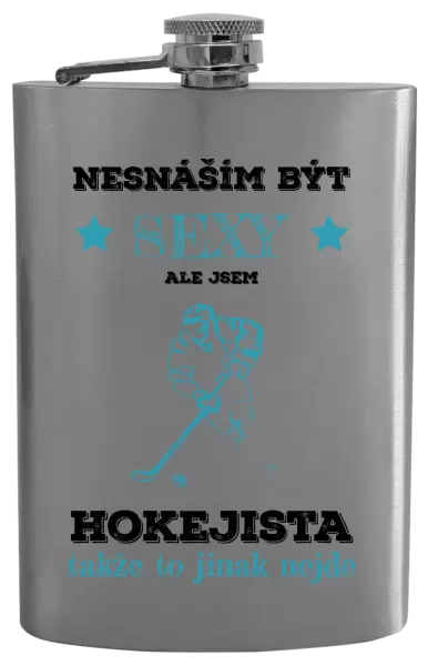 Placatka Nesnáším být sexy, ale jsem hokejista