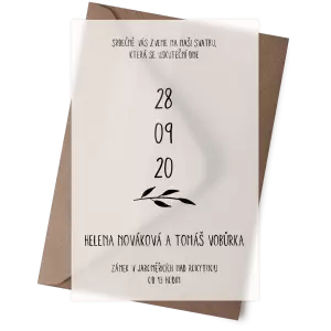 Plexi oznámení LENNY