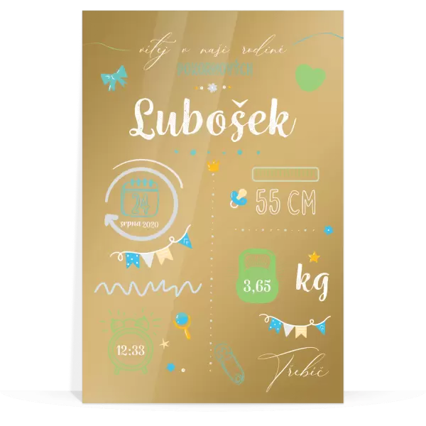 Plexi  obraz Chlapeček