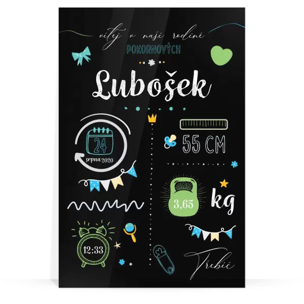 Plexi  obraz Chlapeček