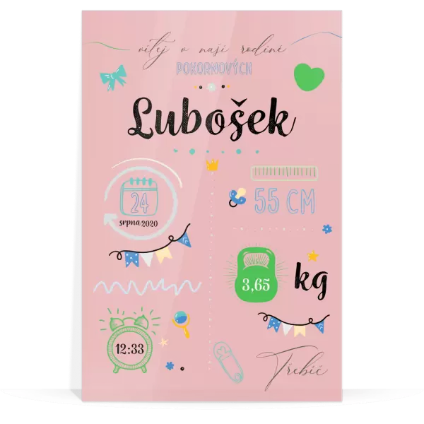 Plexi  obraz Chlapeček