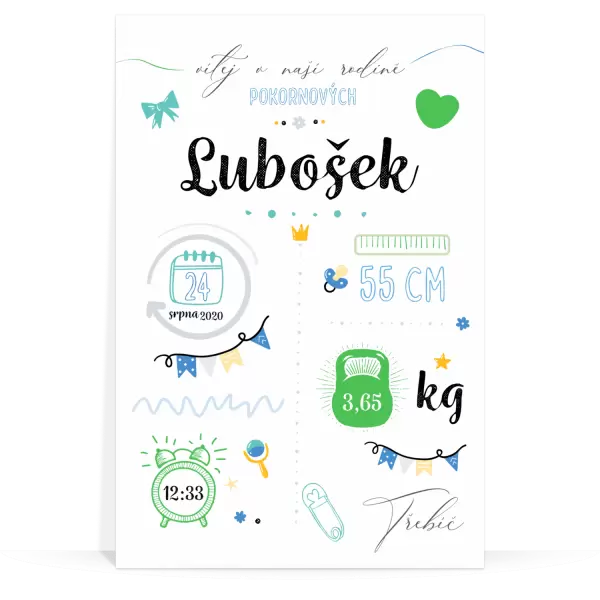 Dibond obraz Chlapeček